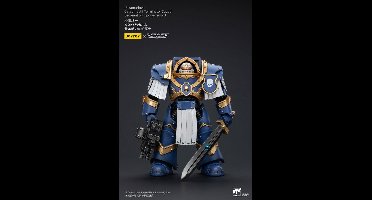Joy Toy (CN) Warhammer The Horus Heresy Action Figure 1/18 Ultramarines Cataphractii Terminator Squad Sergeant met Power Sword 14 cm Action Figuur