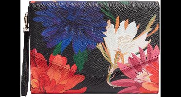 Ted Baker koppeling polstas Amarsay Printed Dahlia Icon Envelope Pouch Black veelkleurig
