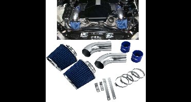 Luchtfilter Air Intake Lucht Inlaat Blauw Geschikt voor Mercedes S-Klasse W220 (S320 / S430) 1999-2005