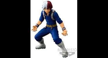 Banpresto My Hero Academia Colosseum Modeling Academy Super Master Stars Piece Statue Shoto Todoroki 21 cm Beeld