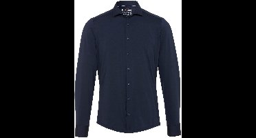 Pure Overhemd Functional Donkerblauw - Maat 40 - Heren - Overhemden Casual
