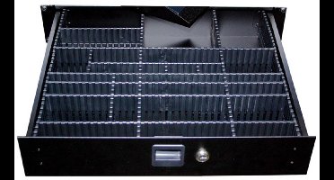 Adam Hall Verdeler horiz. voor 19" rack schuif - Rack lade