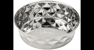 Voerbak voor honden Hunter Siliconen Roestvrij staal 2,6 L