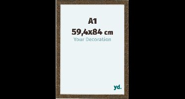Your Decoration - Fotolijst A1 59,4x84 cm - MDF - Goud Antiek - Como