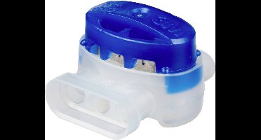 3M 314 Aansluiting Flexibel: 0.5-1.5 mm² Massief: 0.5-1.5 mm² Aantal polen: 3 50 stuk(s) Blauw