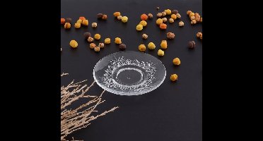Pasabahce Timeless – Glazen Onderzetters – Set van 6
