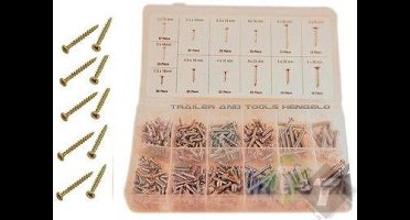 parker assortiment - 350 delig - verschillende maten