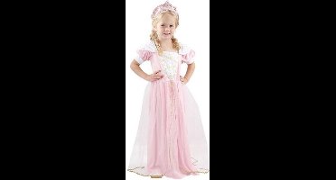 Witbaard Verkleedjurk Prinses Meisjes Polyester Roze Mt 1/2 Jaar