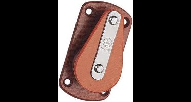 Talamex Hye Tufnol Wangblok Horizontaal Enkelvoudig Met Vaste Plaat 10 mm