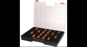 Gerimport Gereedschapskoffer Organizer 48 X 41 X 6 Cm Zwart