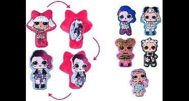 L.O.L. Surprise 2in1 Knuffelkussen Assorti Zak 6 Stuks
