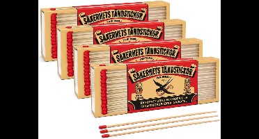 Zwaluw XXL lucifers - 160x stuks - 20 cm - aanmaaklucifers - bbq - bbq - kachel - open haard aansteken