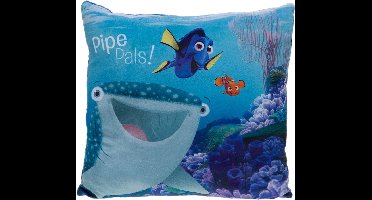 Kamparo Kussen Finding Dory: Pipe Pals 40 X 40 Cm Blauw
