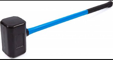 Terugslagloze voorhamer met rubber kop 105 mm