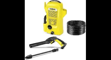 Kärcher K2 Basic Car - Hogedrukreiniger Compact Electrisch 360 L/u Zwart, Geel