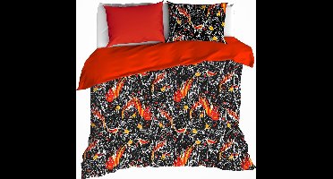 De Witte Lietaer Dekbedovertrek Perrot - Tweepersoons - 200 x 200/220 cm - Katoen