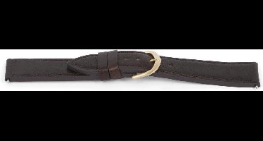 Horlogeband H406Z Bruin H79 Leder 22x20mm