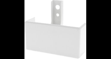 Attema K40 eindstuk – polarwit – 2 stuks