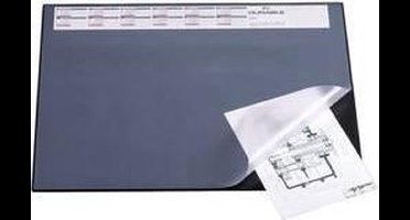 Durable 7204 720401 Bureau onderlegger Zwart (b x h) 650 mm x 520 mm