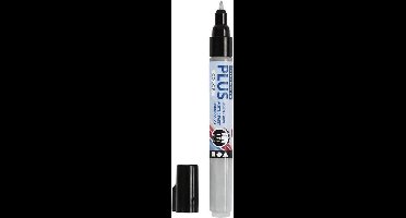 Plus Color Marker, L: 14,5 cm, lijndikte 0,7 mm, rain grey, 5,5 ml, 1 stuk
