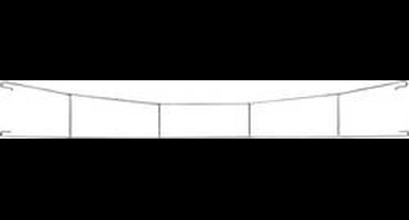 Märklin 70142 H0 Rijdraad H0 Märklin C-rails (met ballastbed), H0 Märklin K-rails (zonder ballastbed) 142 mm 5 stuk(s)