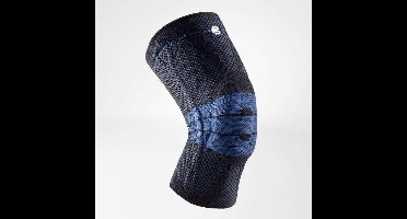 Bauerfeind GenuTrain met Siliconenboord Kniebrace - 4C - Universeel - Zwart