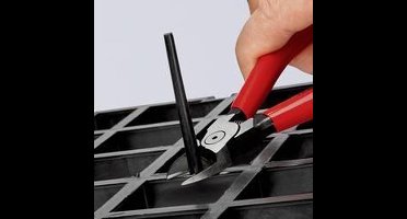 Knipex 72 01 140 Zijsnijtang voor kunststof + Veer 140mm