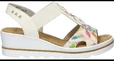 Rieker Sandalen Hak Sandalen Hak - Wit - Maat 39