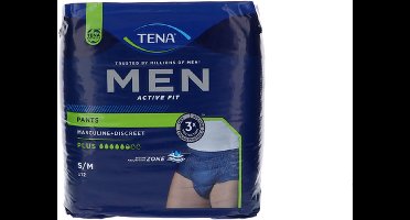 TENA Men Pants Plus - Medium- 10 x 12 stuks voordeelverpakking