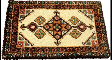 Vervaco - Knooptapijt kit - Inca tapijt - PN-0014448 - Borduren - Borduurpakket - Borduurpakket volwassenen - Borduurpakket kind