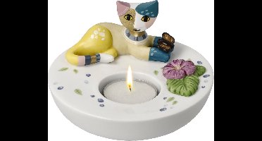 Goebel - Rosina Wachtmeister | Theelicht houder Fiducia | Porselein - 12cm