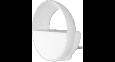 LEDVANCE Nachtlicht LED: voor stopcontact, LUNETTA SUNSET / -,6- W, stralingshoek: 12-, Cool White, 4- K, body materiaal: plastic, IP2-