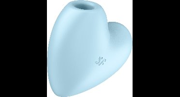 Satisfyer 'Cutie Heart', 8 cm, drukgolven en vibratie, speels design