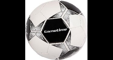 Gametime Voetbal Pu/synthetisch 280 Gram Wit/grijs Maat 5