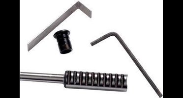 LEITZ kunststof deksel voor super perforator 5182, gerookt topaas