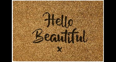 MD Entree - Deurmat - Kokosmat - Freestyle Hello Beautiful - 40 x 60 cm