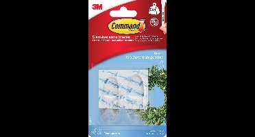 Bevestigingsstrip Command 3M 2 medium ovale haken