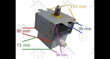 Bosch Magnetron Straalunit 2M236-M42 HBC84E653, HF25M560 00642655