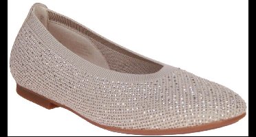 Gabor Ballerina Beige Steentjes