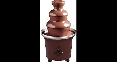 RVV® Chocoladefontein - Fonteinset - Chocofontein- Inclusief Smeltpot - 900 ml- bruin- 29cm x 21cm x 21cm