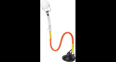 Tafeltennisbalhouder - Tafeltennistrainer - Verbeter de precisie - Verstelbaar - Trainingsaccessoire - Beginnerstraining - Pingpongballen - Balhouder voor training - Zwart.