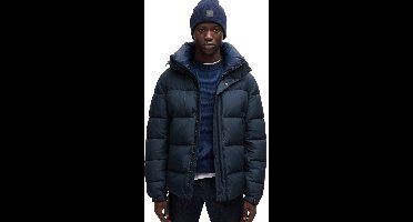 Hugo Boss winterjas donkerblauw
