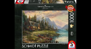 Schmidt legpuzzel Thomas Kinkade Vaderdaguitje 1000 stukjes landschap.