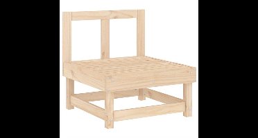 3-delige Loungeset – Tuinset – Loungeset – Tuinmeubelen – Tuinbank Bruin – Massief Grenenhout – Compact Formaat