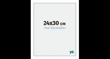 Your Decoration - Fotolijst 24x30 cm - Aluminium - Zilver Mat - Miami