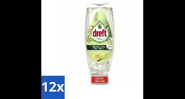 Dreft – Bergamot & Gember – Afwasmiddel – 730 ml - Voordeelverpakking - 12 stuks