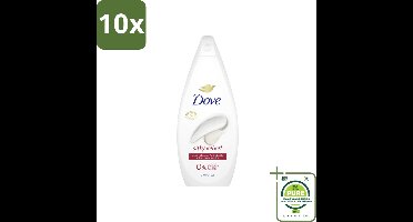 10 x Dove Douchecrème - Silky Velvet - 720 ml - Grootverpakking - Douchegel - Dove - Silky Velvet - Droge Huid - Milde Reiniging