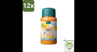 Kneipp - Badzout - Badkristallen - Muscle Relaxation - Arnica - 600 g - Voordeelverpakking - 12 stuks - Badzout - Ontspanning
