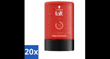 Taft - V12 - Styling Gel - Supersnelle hold - 300 ml - Bulkverpakking - 20 stuks