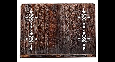 Verstelbare Boekstandaard met Paginaclips - Opvouwbare Leessteunhouder voor Kookboeken, Tablets en Muziekdocumenten